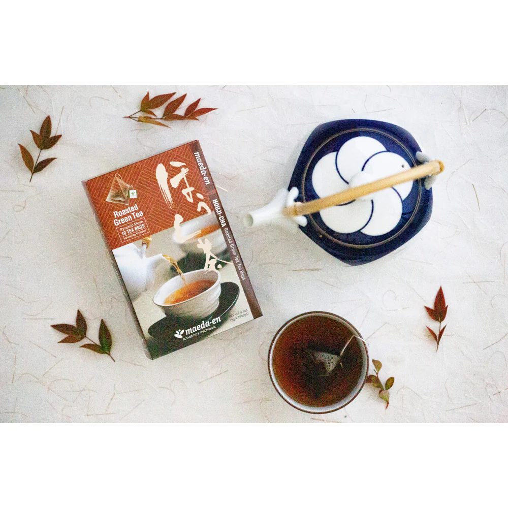 Premium Houji-cha Roasted Green Tea Tea Bags (10Bags) (Wholesale) - Image 6