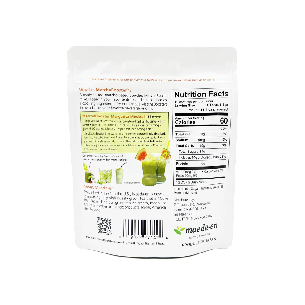 MatchaBooster Sweetened - Image 3