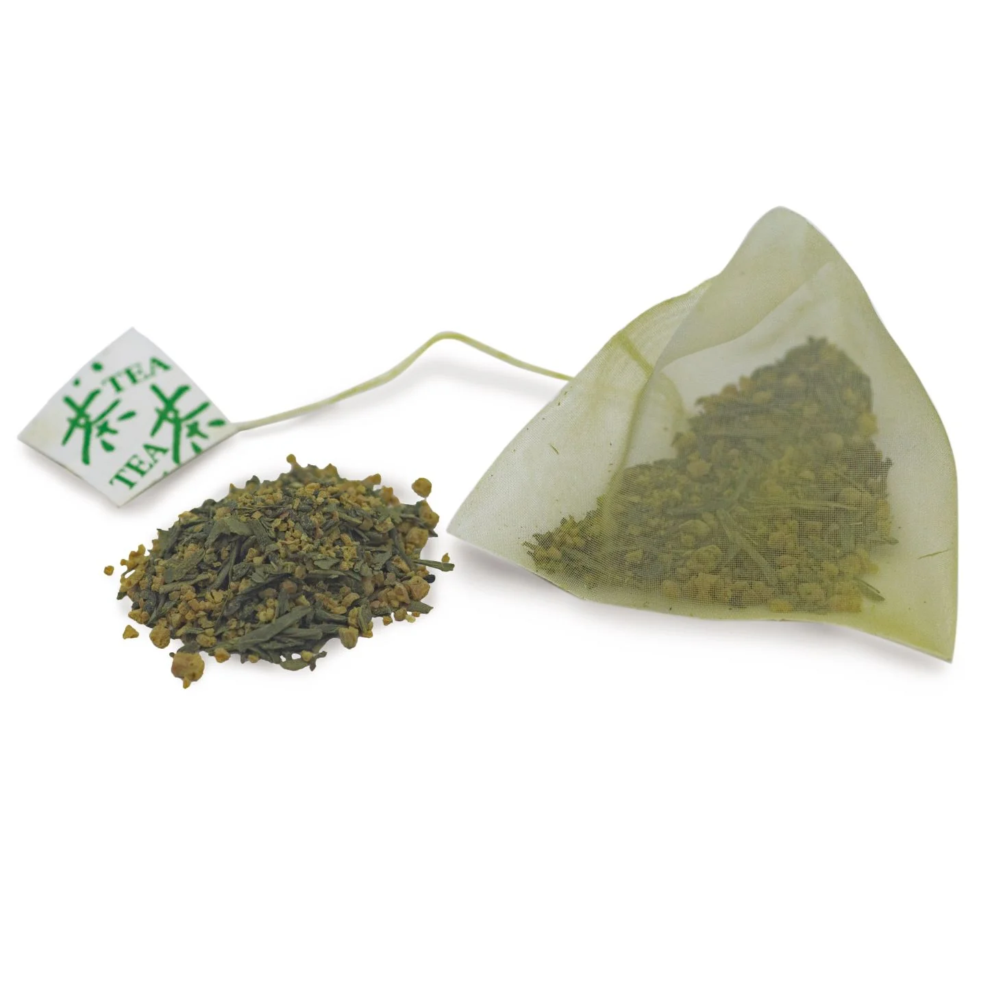 NAKED GREEN Organic Genmai-cha w/Matcha Tea Bags (Wholesale) - Image 4